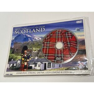 DVD Video Music SCOTLAND  (- Edinburgh, Loch Ness Etc.) New! never opened card 1